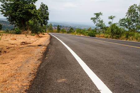 Rural roads Thailand