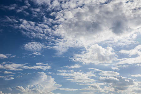 Pattern of clouds in the sky