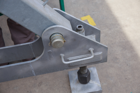 Steel locking bolts to secure.
