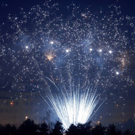 fire worksの写真素材