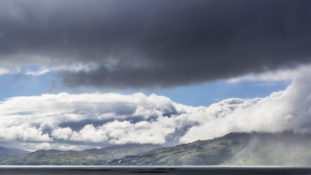 Loch Linnhe dramatic weather view