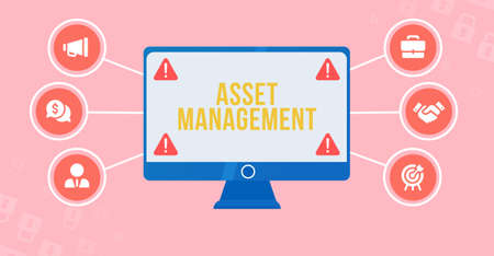 Internet, business, Technology and network concept. Asset managementの写真素材