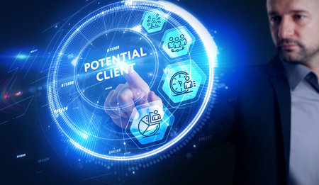 The concept of customer protection. client. 3d illustrationの写真素材