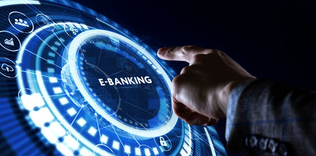 Online banking concept. e-banking.の写真素材