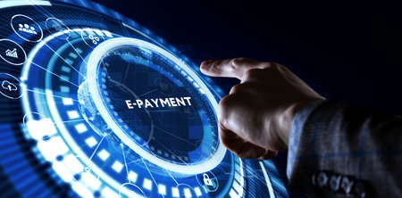 E-payment electronic concept.の写真素材