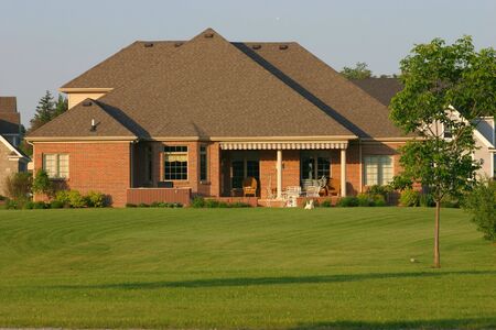 Large luxurious homeの写真素材