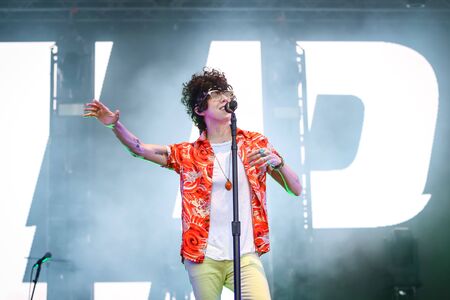 Zagreb, Croatia - 26th June, 2019 :  Laura Pergolizzi known as LP performs on the 14th INmusic...