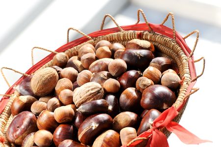 general nuts collected together の写真素材