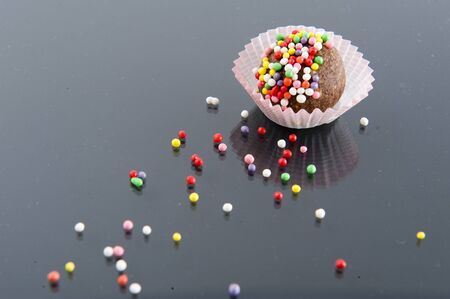 italian traditional dessert made in sardinia の写真素材