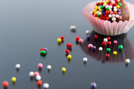 italian traditional dessert made in sardinia の写真素材