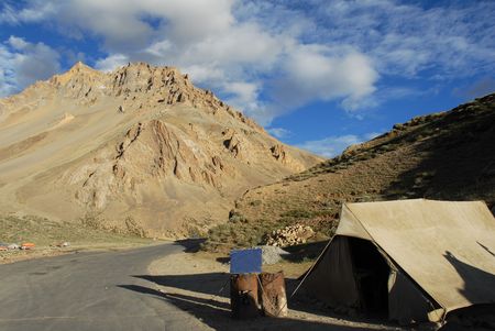 the charming views spotted in jammu kashmir ladakh stateの写真素材