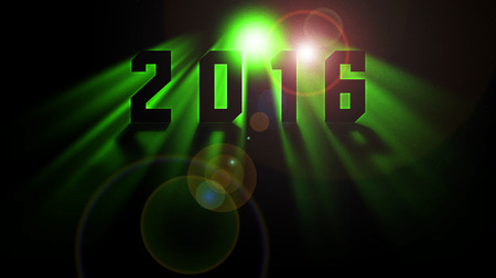 happy new year 2016の写真素材