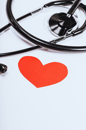Conceptual photo of a healthy heart
