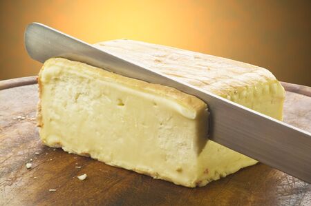 Italian cheese Taleggioの写真素材