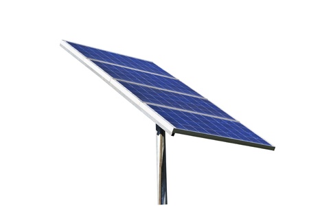 solar panel in the backgroundの写真素材