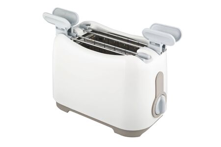 Bread toaster isolated on the white background