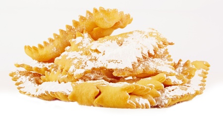 Tipical italian dessert for carnivalの写真素材