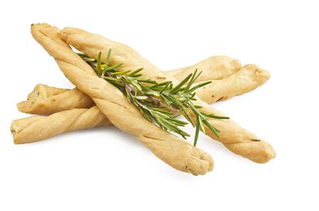 homemade of group of biscuit with rosemaryの写真素材