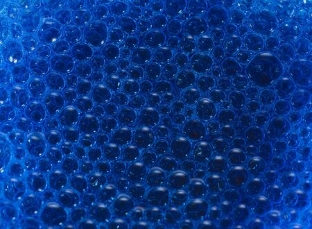 background of many small blue water bubbles