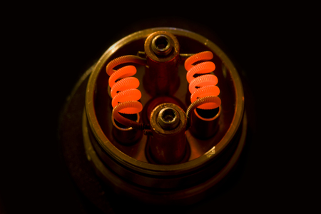 preparation of the atomizer for the electronic cigaretteの写真素材