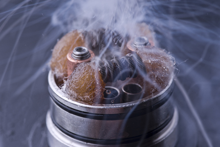 preparation of the atomizer for the electronic cigaretteの写真素材