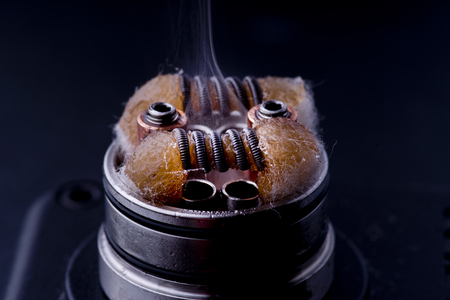 preparation of the atomizer for the electronic cigaretteの写真素材