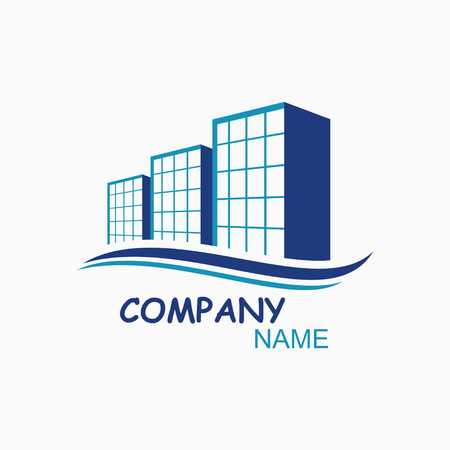 Houses icon. Logo real estate Vector Illustrationのイラスト素材