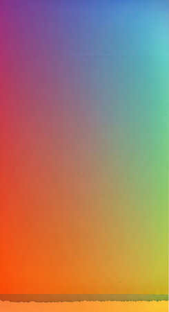 Vibrant abstract gradient background with rainbow color spectrum textureの素材