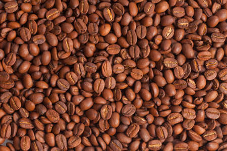 Roasted brown coffee beans make nice background