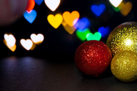 Isolated beautiful Christmas ornamentsisolated Christmas decorations with pine cone flowers and...