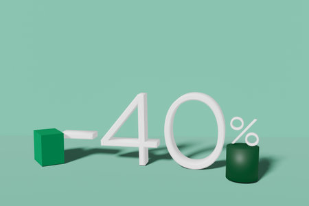 Business and lifestyle balance concept with balanced background 3D illustrationの写真素材