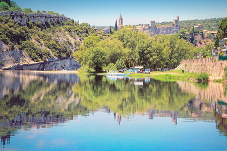 Saint-Martin d Ardecheの写真素材