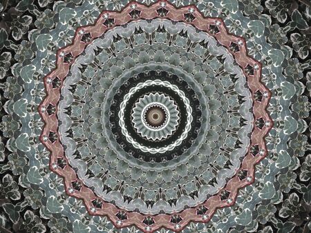 Abstract unique kaleidoscope background. Beautiful kaleidoscope seamless pattern. Seamless...
