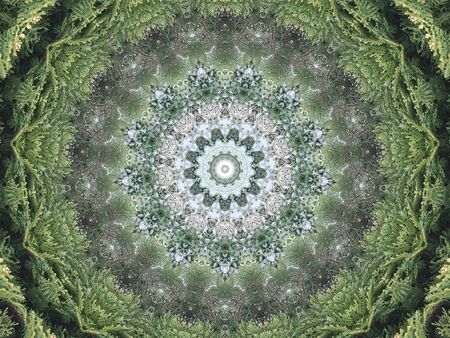 Abstract unique kaleidoscope background. Beautiful kaleidoscope seamless pattern. Seamless...