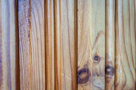 Old wood boazeria texture. Yellow Rustic Old Barn Board Wood Paneling Texture.の写真素材