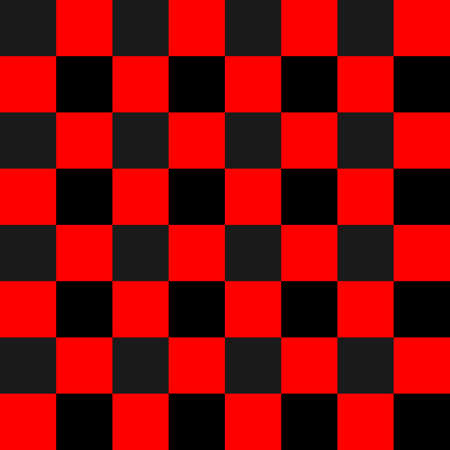 Chessboard vector red black abstract background textures pattern seamless illustrationのイラスト素材