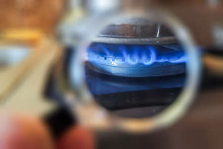 Russia turns off gas for Poland and Europe. Russia's sanctions for Europe. The war in Ukraine. Gas problem in Europe.の写真素材