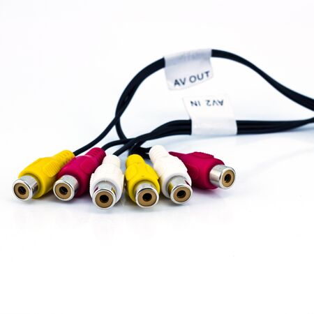 AV cables used in home stereos