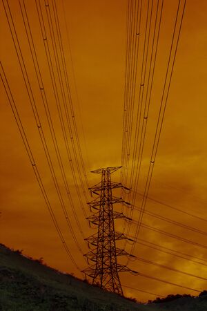 energy and high voltage powerline