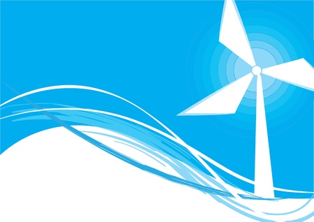 Think Green Ecology Concept のイラスト素材