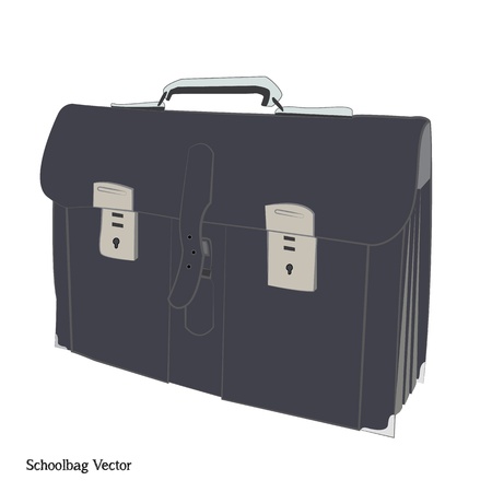 Schoolbag backpackのイラスト素材