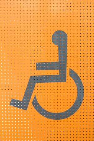 disabled person signの写真素材