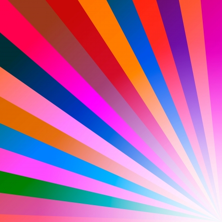 Multicolor Sunbeams grunge background. A vintage poster. のイラスト素材