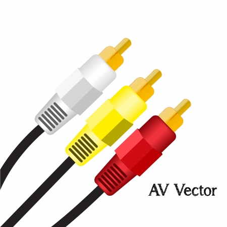 AV signal Test Television のイラスト素材