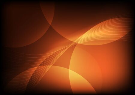 orange abstract vector backgroundsのイラスト素材