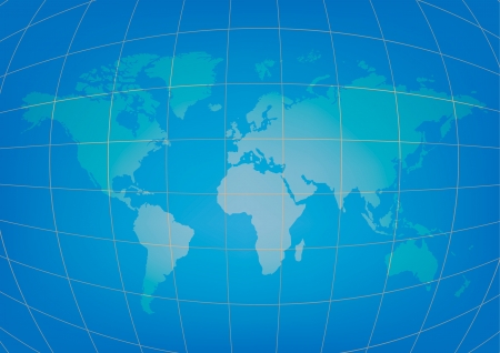 World map of vectorのイラスト素材