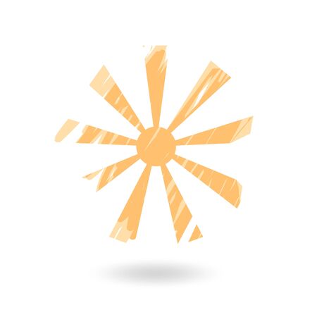 Vector sun iconsのイラスト素材