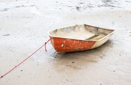 boat full with sand