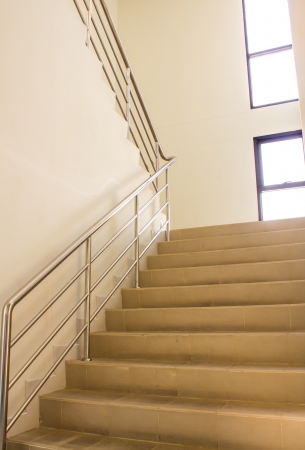 Staircase in modern buildingの写真素材