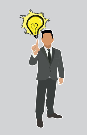 Businessman Good ideas vectorのイラスト素材